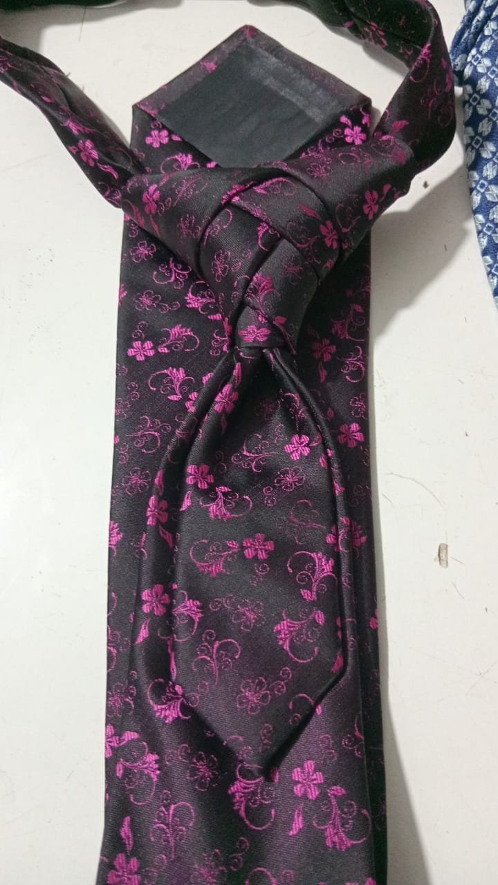 Designer Knotted Tie 1
